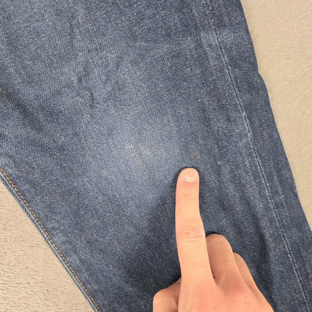 Charles Miller Brand Jeans Mens 32x33 CMBD X Fitz Denim Selvedge Raw USA Made‎
